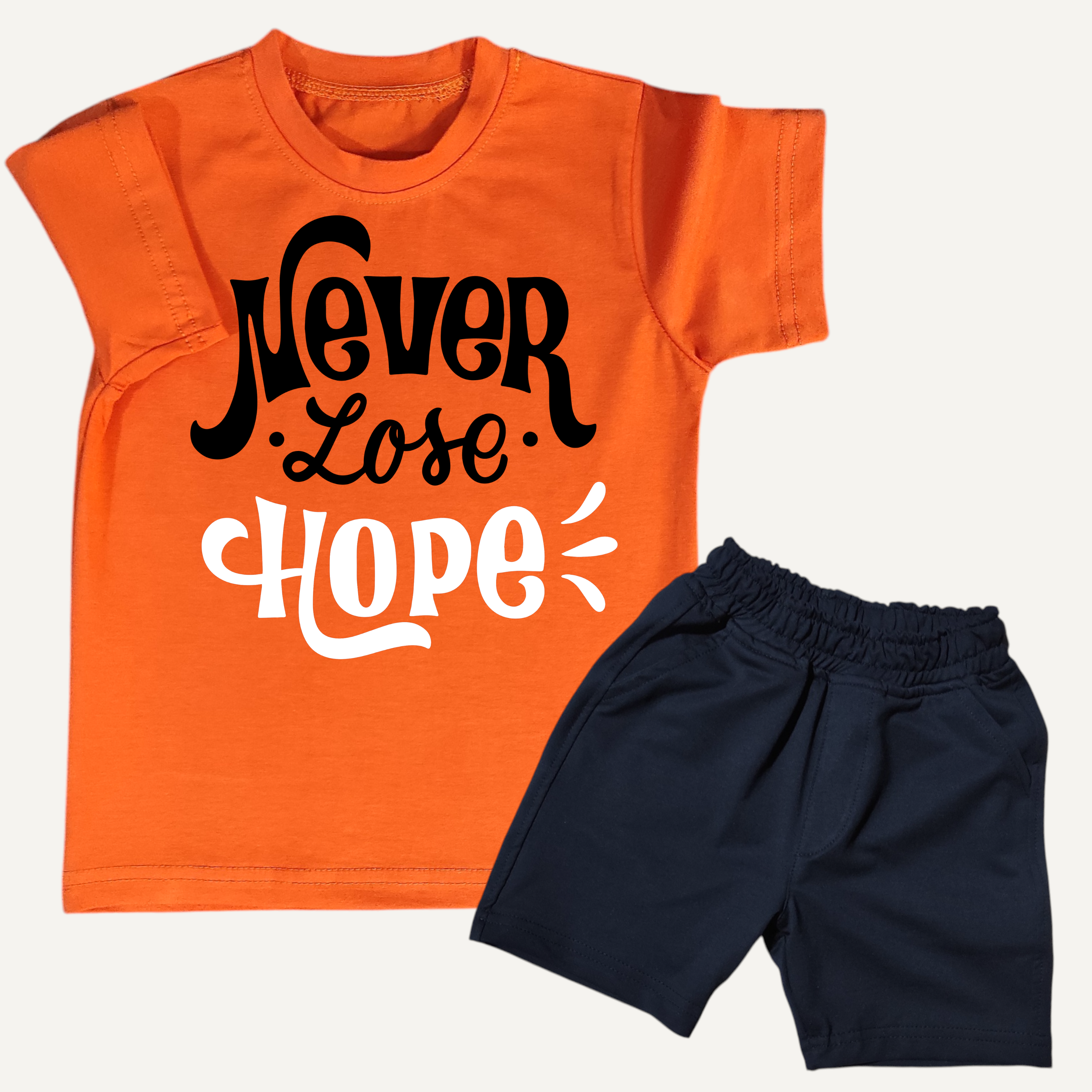 طقم اورانج في اسود