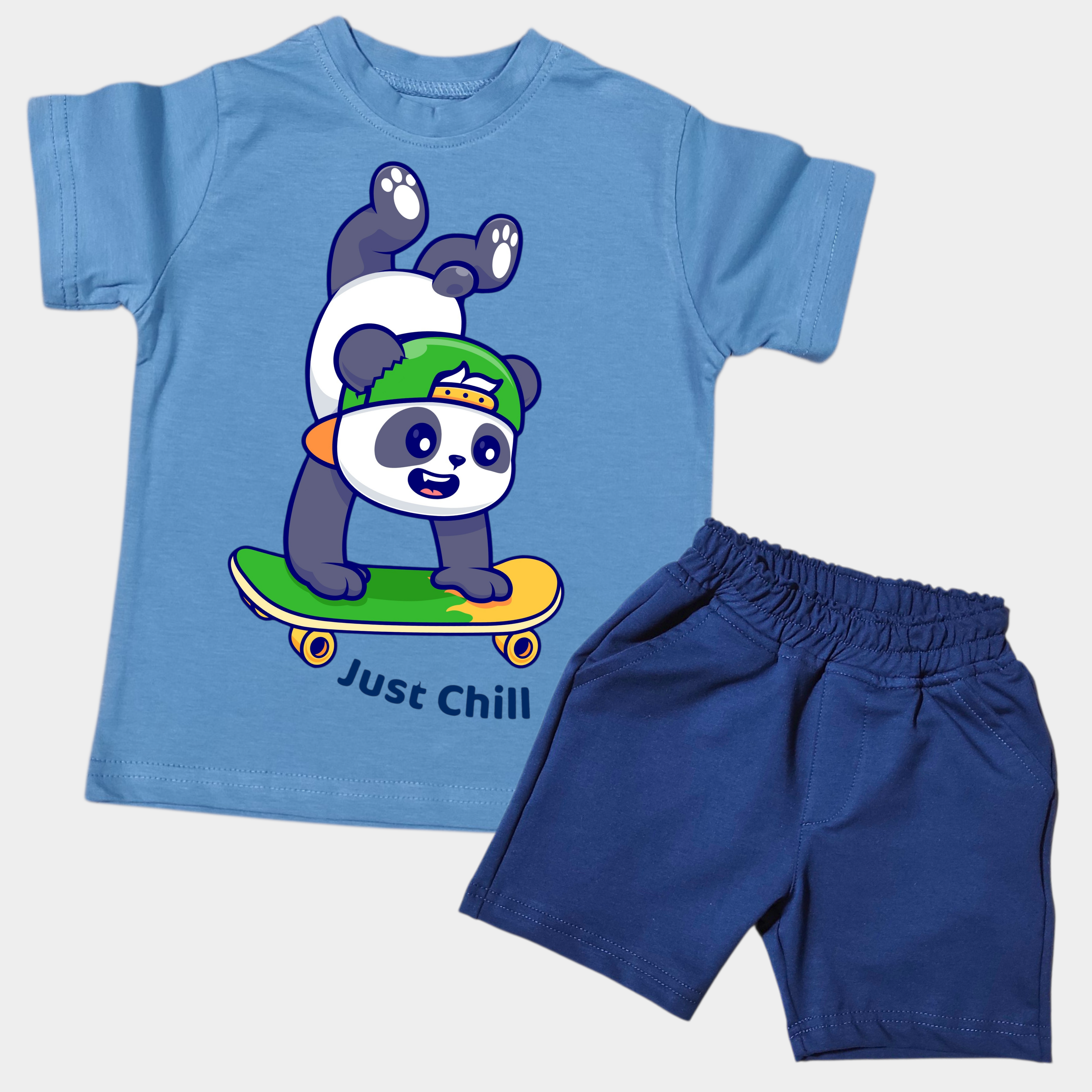 طقم سماوي في كحلي