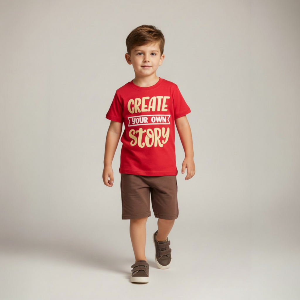 طقم أحمر في كافيه