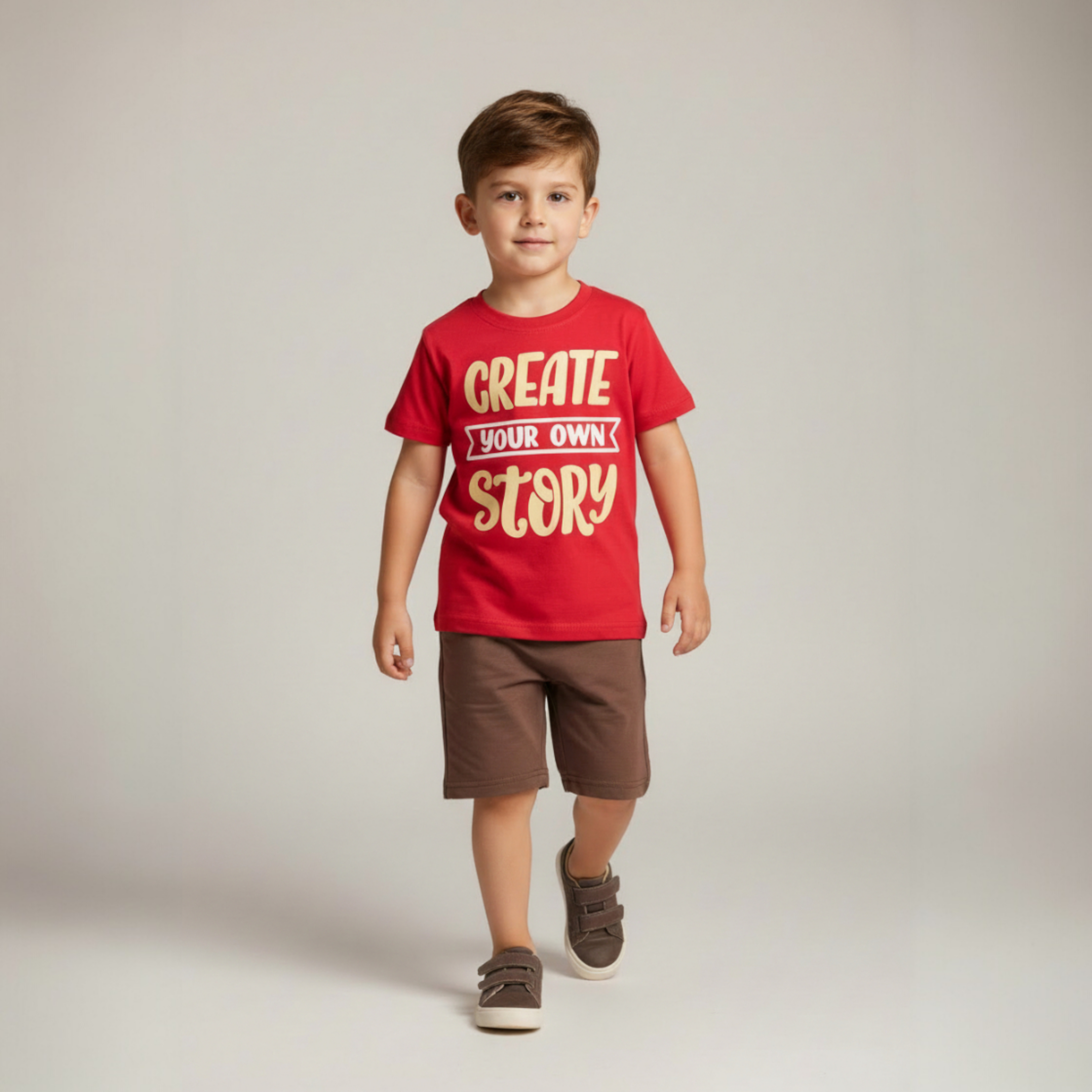 طقم أحمر في كافيه