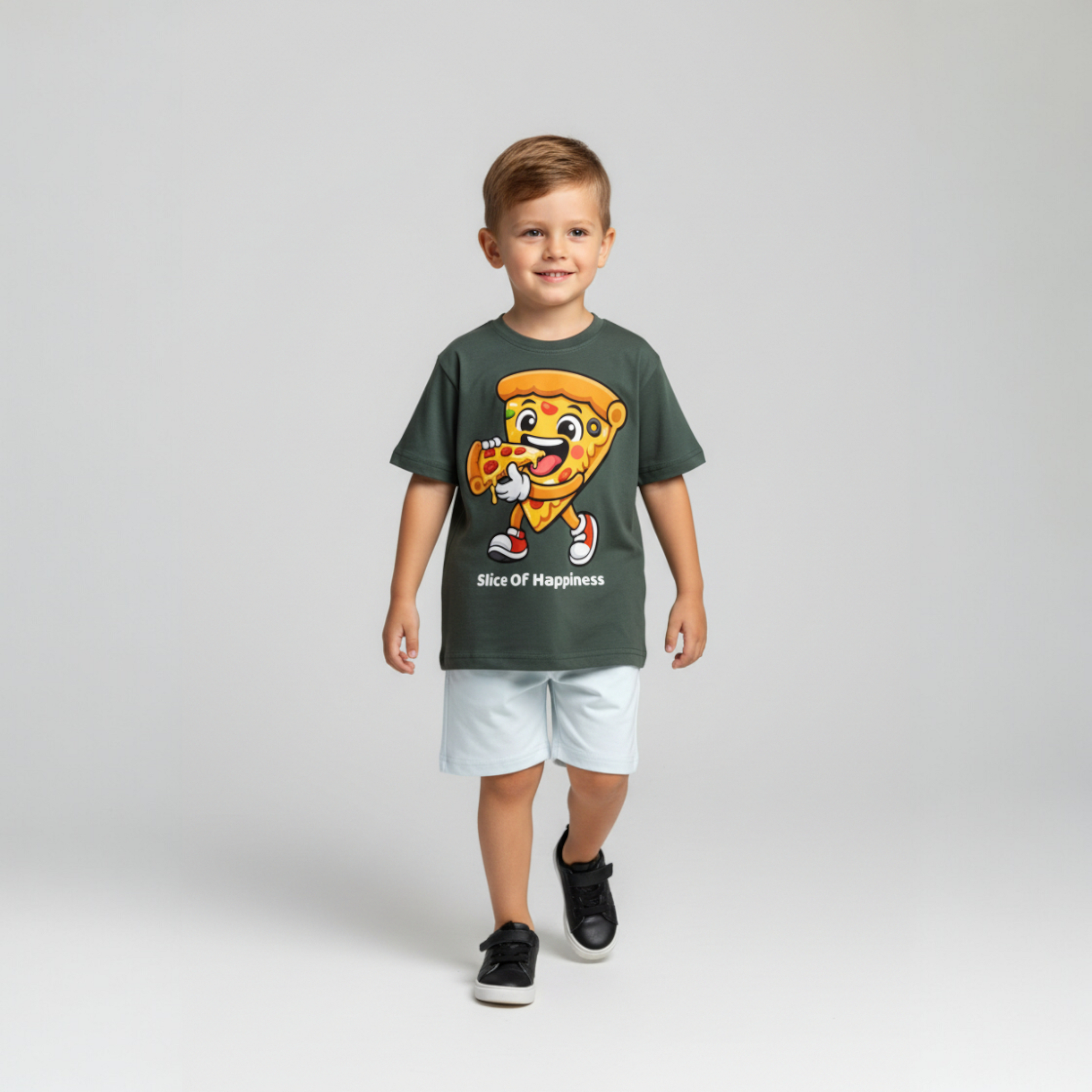 طقم زيتي في اوف وايت