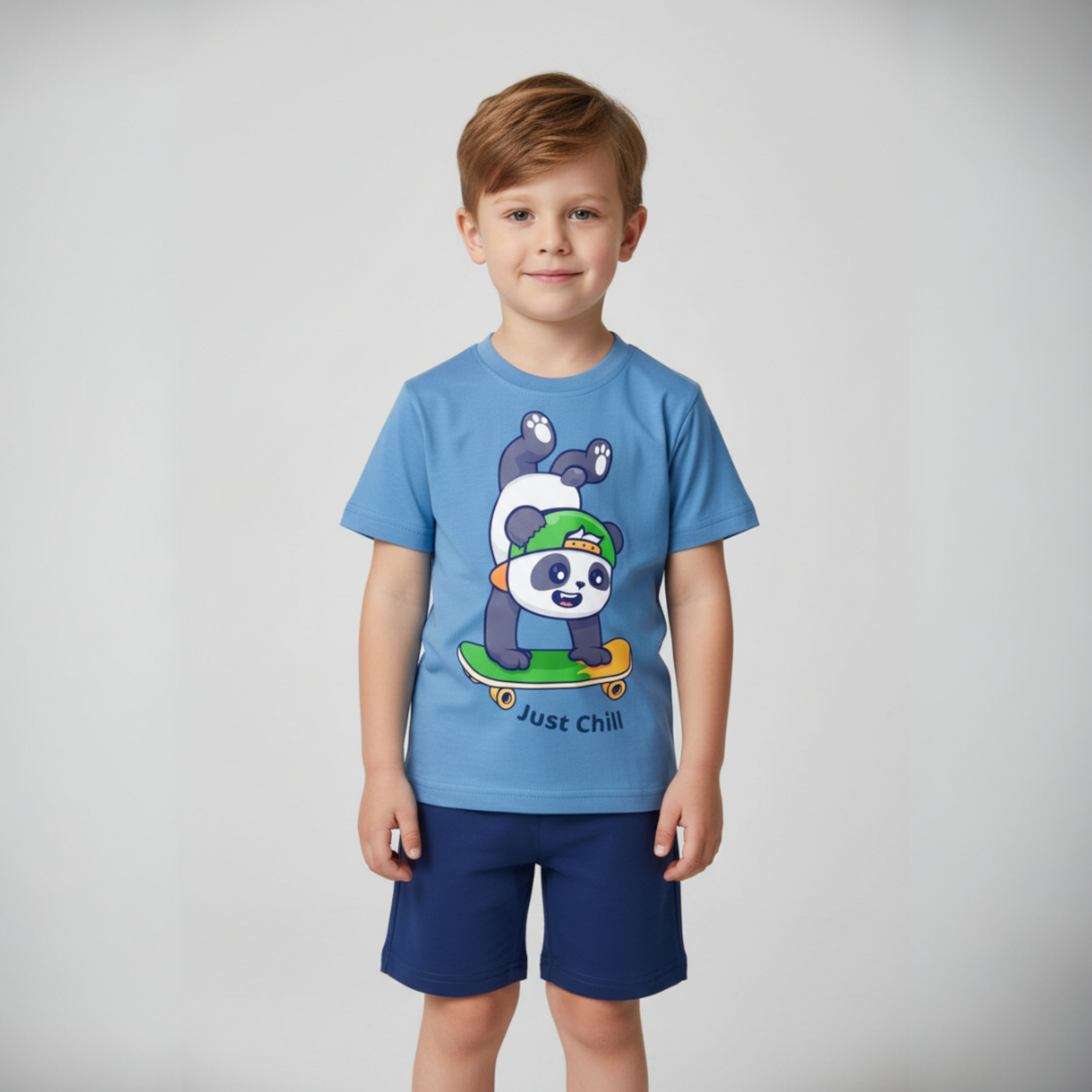 طقم سماوي في كحلي