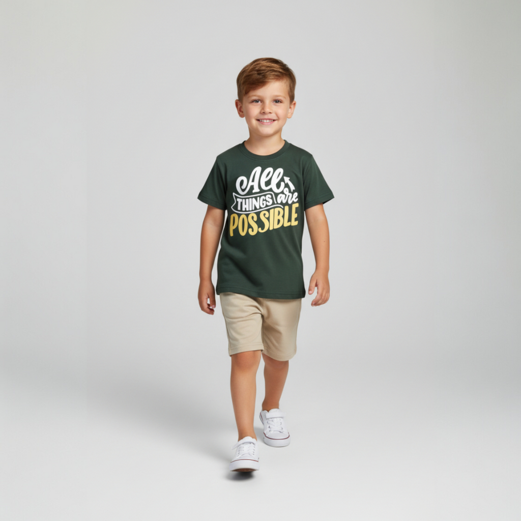 طقم زيتي في بيج