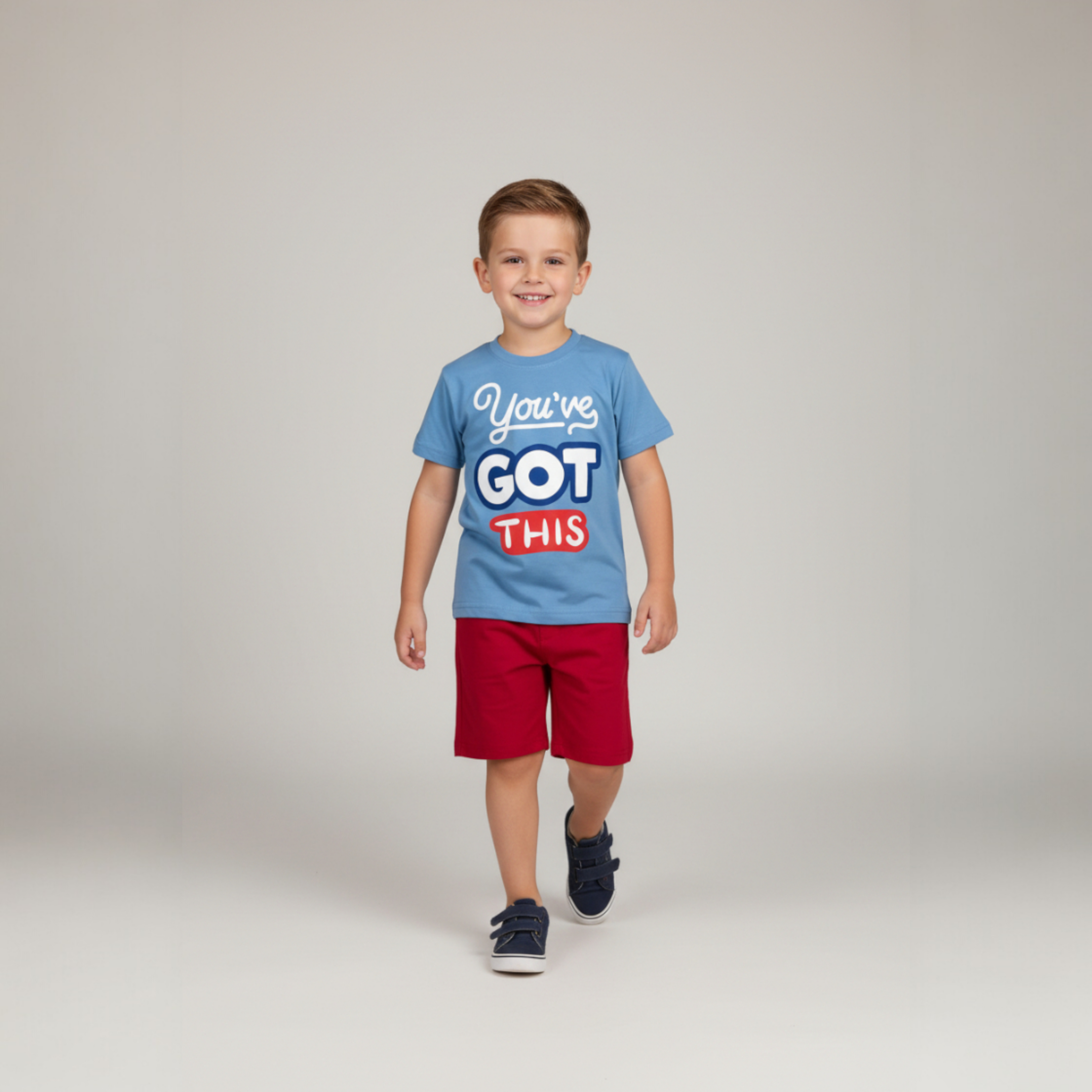 طقم سماوي في أحمر