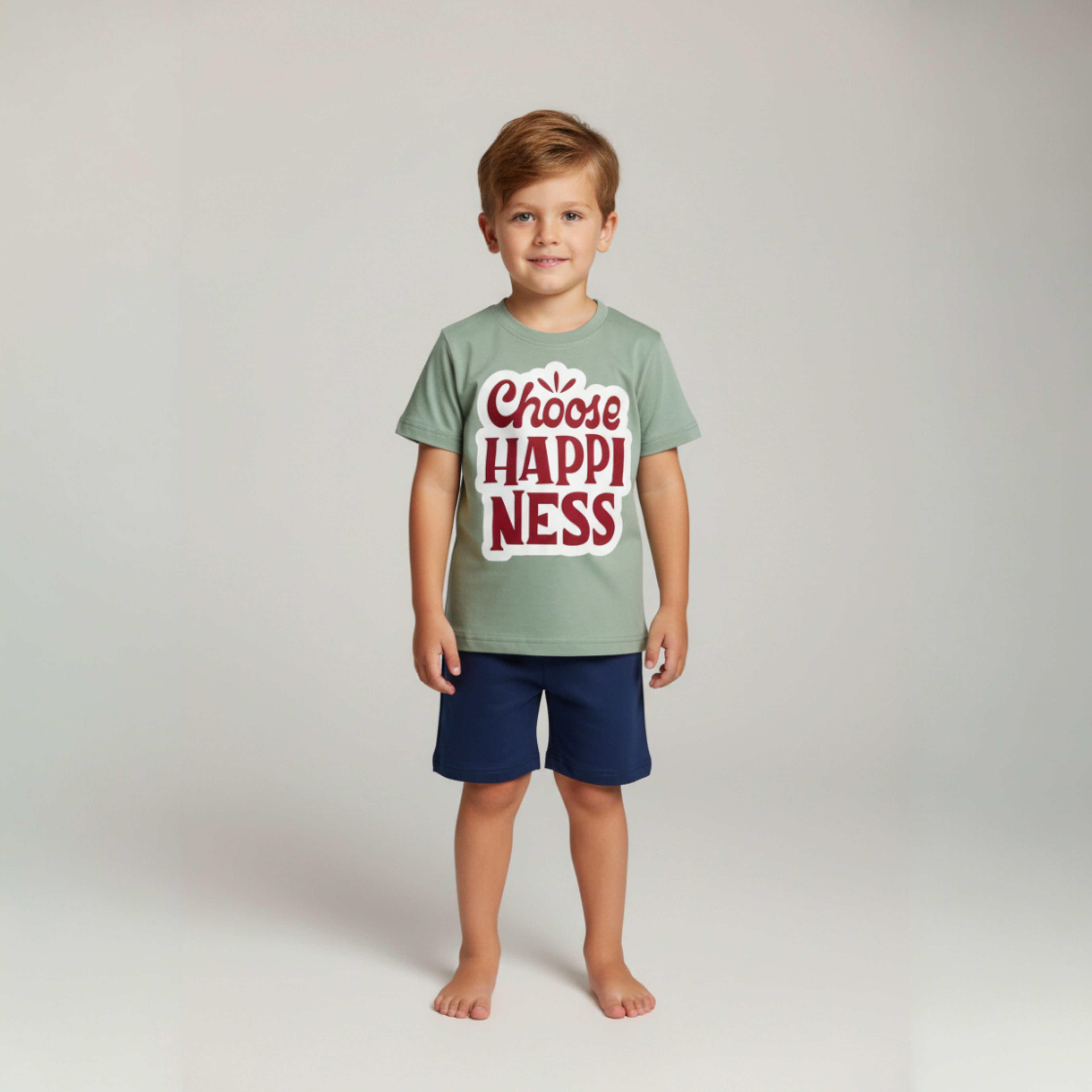 طقم زيتوني في كحلي