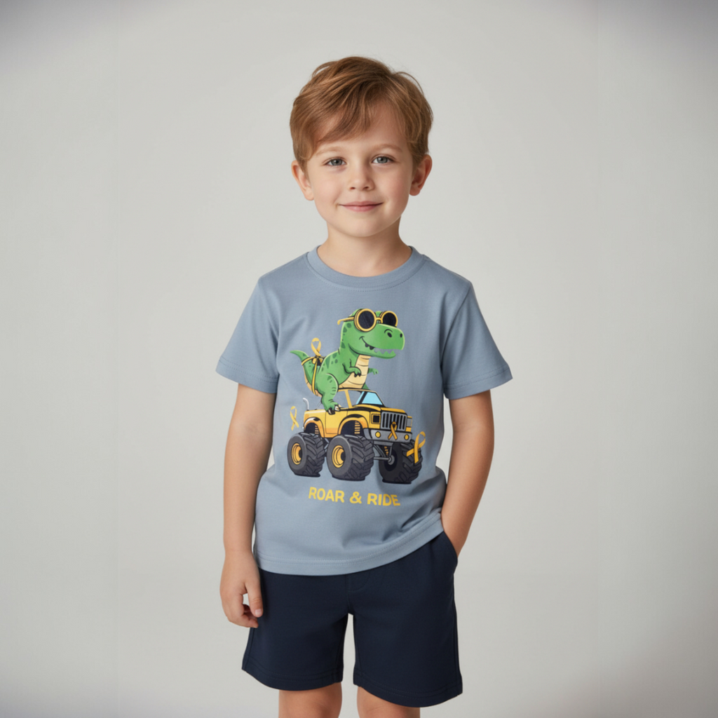 طقم رمادي في اسود