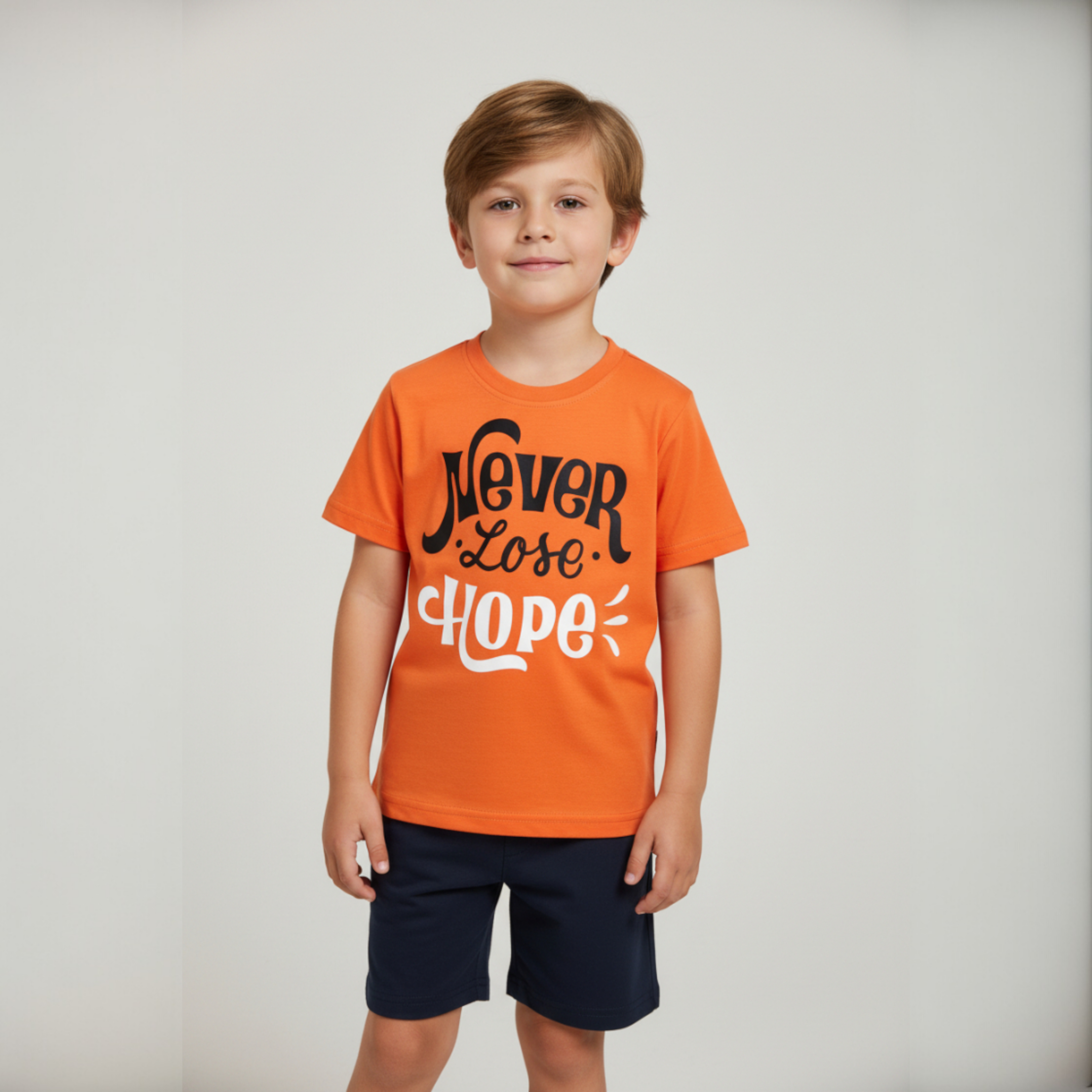 طقم اورانج في اسود